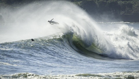 Daredevil Surfers Take on Massive Japan Typhoon with Unbelievable Results