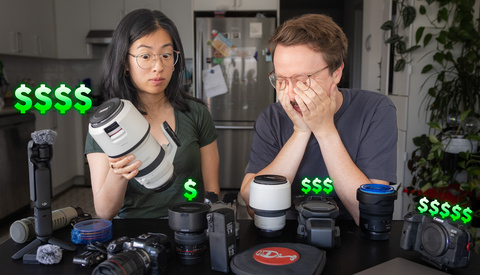 My Partner Finds Out How Much My Camera Gear Costs